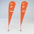 Tear Drop Banner