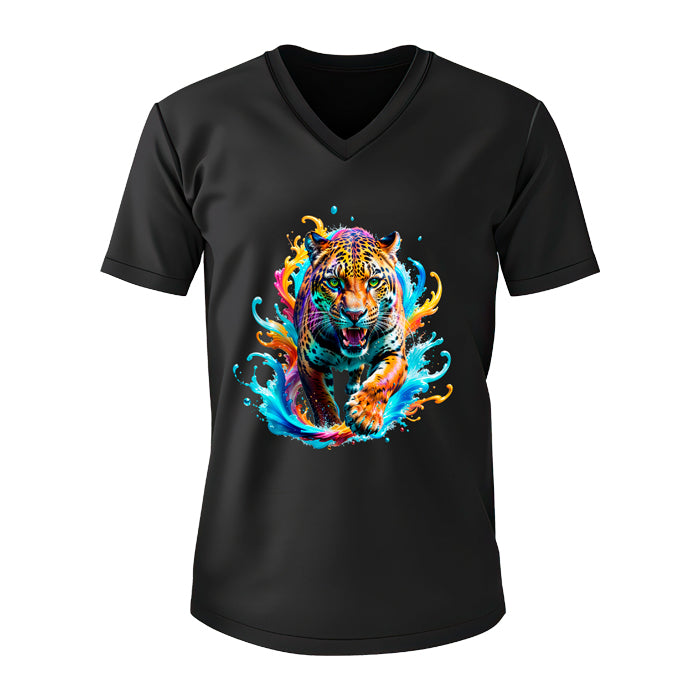 Branded V neck T-Shirt