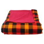 Copper Dawn Maasai Fleece Blanket