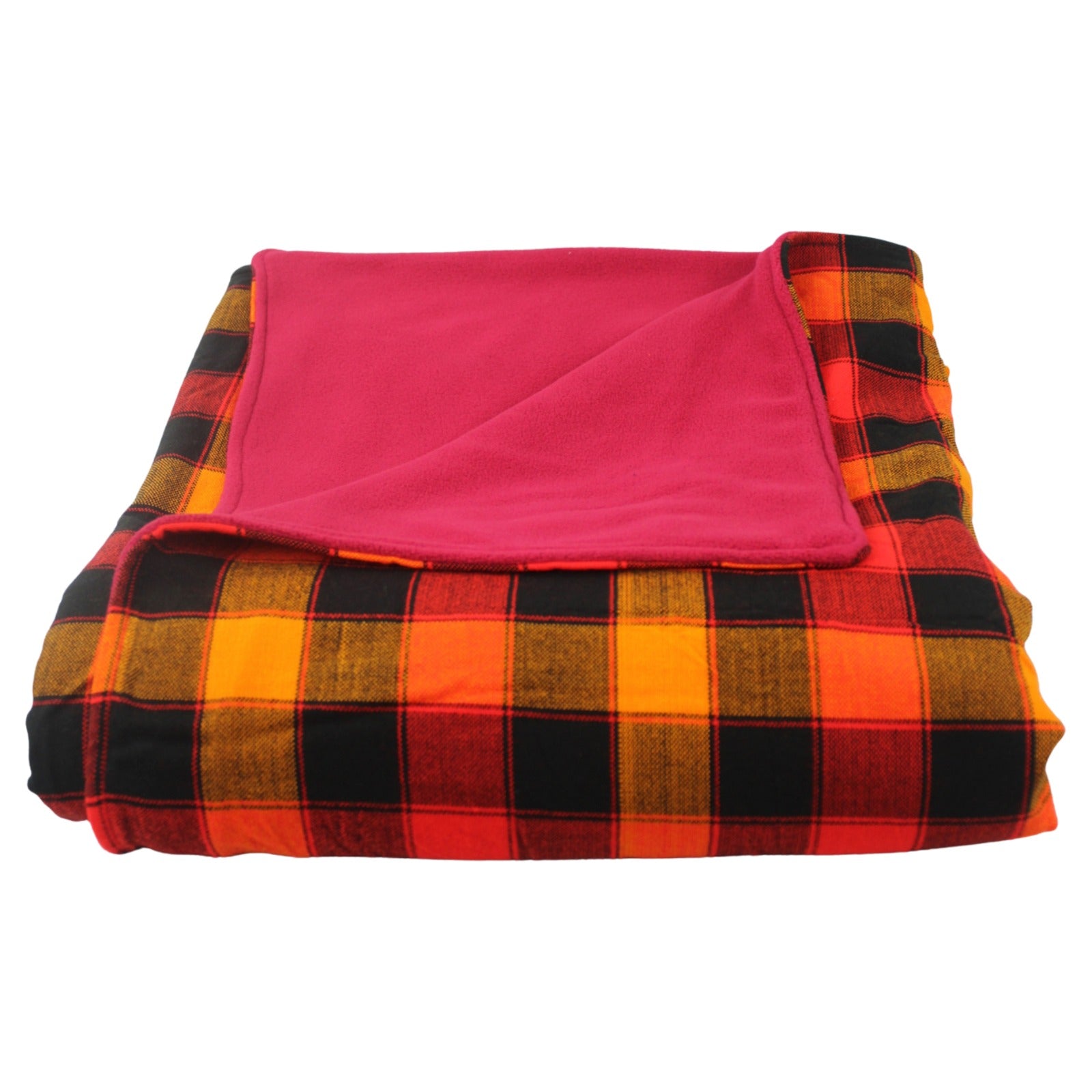 Copper_Dawn_Maasai_Fleece_Blanket Copper Dawn Maasai Fleece Blanket - Image 1