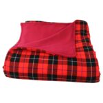 Kajiado Ruby Maasai Fleece Blanket