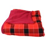 Mara Ember Maasai Fleece Blanket