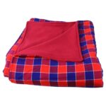 Nairobi Royal Maasai Fleece Blanket