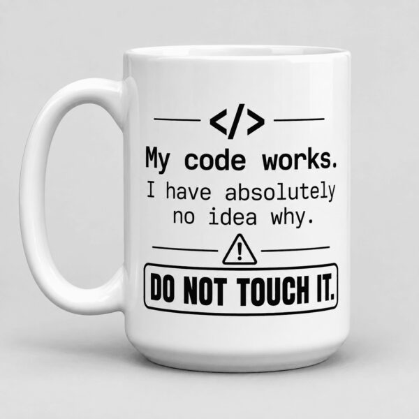 My Code Works Developer Mug